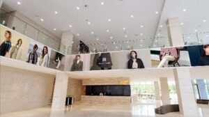 LED 송도형지사옥로비