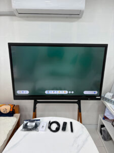 전자칠판설치방향-MX55인치-보험회사