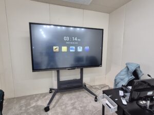 전자칠판후기-부동산-알파3.0-86인치